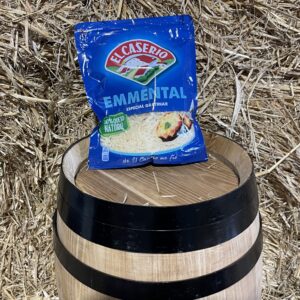 El Caserío Emmental Shredded Cheese 130gr