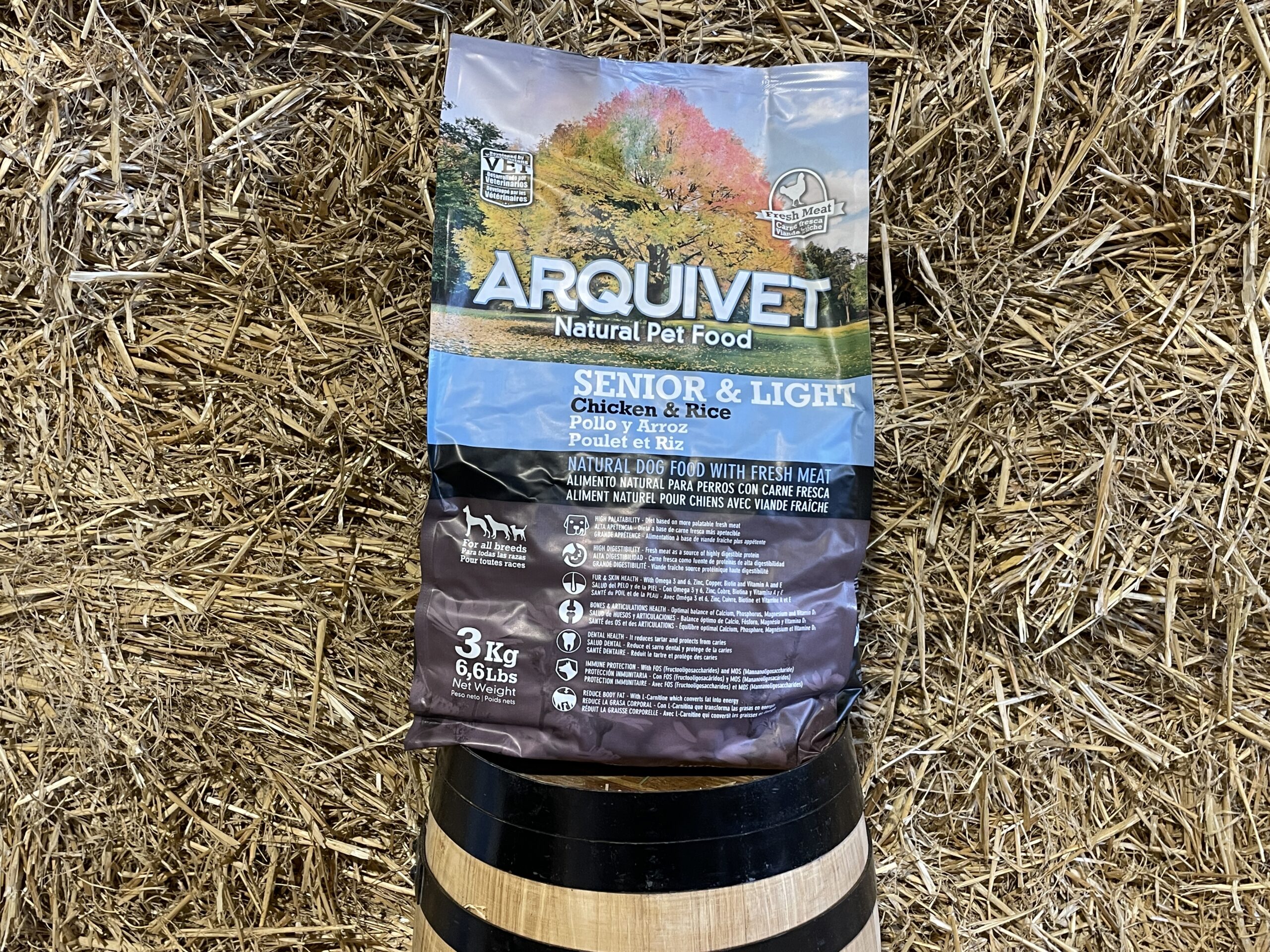 Arquivet Senior Dog Food Chicken and Rice 3kg